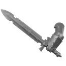 Warhammer AoS Bitz: Chaos - Chaos Warriors - Torso C9 - Sword, Left