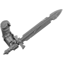 Warhammer AoS Bitz: Chaos - Chaos Warriors - Torso C9 - Sword, Left