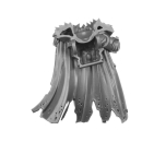 Warhammer AoS Bitz: Chaos - Chaos Warriors - Torso A0a - Back, Cloak, Champion