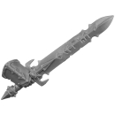 Warhammer AoS Bitz: Chaos - Chaoskrieger - Torso C0a - Schwert, Rechts, Champion