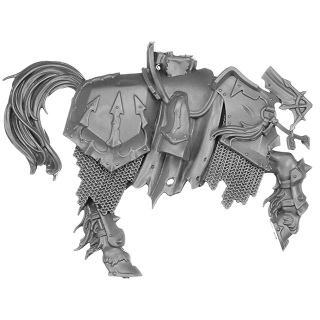 Warhammer AoS Bitz: Chaos - Chaos Knights - Torso B1c - Horse, Right