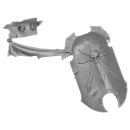 Warhammer AoS Bitz: Chaos - Chaos Knights - Torso C1e - Shield+Horse Head