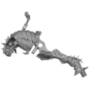 Warhammer AoS Bitz: Chaos - Chaosritter - Torso D1b - Pferd, Kopf