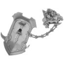 Warhammer AoS Bitz: Chaos - Chaos Knights - Torso E1e - Shield+Horse Head