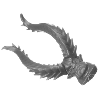 Warhammer AoS Bitz: Chaos - Kriegsherr - Torso A5 - Kopf
