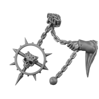 Warhammer 40k Bitz: Chaos Space Marines - Dark Apostle - Torso C2b - Chain+Symbol