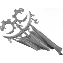 Warhammer 40k Bitz: Genestealer Cults - Acolyte Iconward - Torso A3 - Standarte