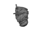 Warhammer 40k Bitz: Imperial Guard - Cadian Shock Troops - Head A1 - Sergeant