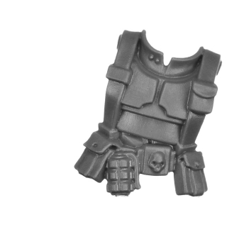 Warhammer 40k Bitz: Imperiale Armee - Cadianische Stosstruppen - Torso B1a - Front