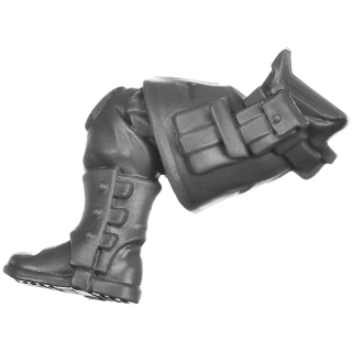 Warhammer 40k Bitz: Imperiale Armee - Cadianische Stosstruppen - Torso D2a - Bein, Laufend, Links