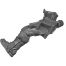 Warhammer 40k Bitz: Imperial Guard - Cadian Shock Troops - Torso D2b - Leg, Running, Right