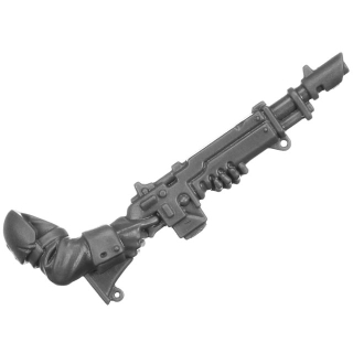 Warhammer 40k Bitz: Imperiale Armee - Cadianische Stosstruppen - Torso D3a - Lasergewehr, Rechts
