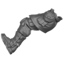 Warhammer 40k Bitz: Imperial Guard - Cadian Shock Troops - Torso I2a - Leg, Left