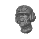 Warhammer 40k Bitz: Imperial Guard - Cadian Command Squad - Head A5 - Commander