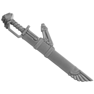 Warhammer 40k Bitz: Imperial Guard - Cadian Command Squad - Torso A5e - Commander, Power Sword, Left