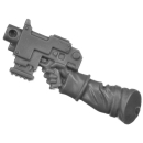 Warhammer 40k Bitz: Imperiale Armee - Cadianischer Kommandotrupp - Torso A6b - Commander, Boltpistole, Rechts