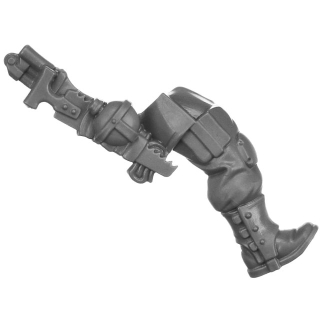 Warhammer 40k Bitz: Imperial Guard - Cadian Command Squad - Torso C1b - Leg, Right