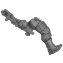 Warhammer 40k Bitz: Imperial Guard - Cadian Command Squad - Torso C1b - Leg, Right