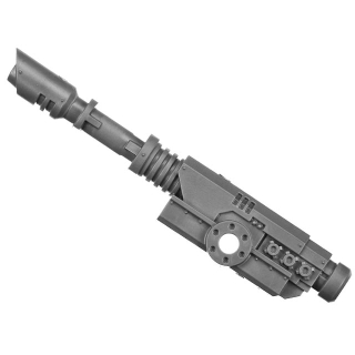 Warhammer 40k Bitz: Imperiale Armee - Cadianische Feldgeschützbatterie - Waffe C1a - Schwere Laserkanone, Links
