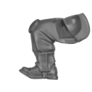 Warhammer 40k Bitz: Imperial Guard - Cadian Field Ordnance Battery - Crew A1e - Gunner, Leg, Right