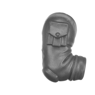 Warhammer 40k Bitz: Imperial Guard - Cadian Field Ordnance Battery - Crew A2c - Gunner, Arm, Right