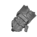 Warhammer 40k Bitz: Imperial Guard - Cadian Field Ordnance Battery - Crew A2a - Gunner, Front