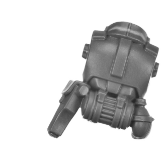 Warhammer 40k Bitz: Imperial Guard - Cadian Field Ordnance Battery - Crew A2b - Gunner, Back