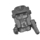 Warhammer 40k Bitz: Imperial Guard - Cadian Field Ordnance Battery - Crew A2b - Gunner, Back