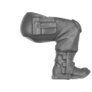Warhammer 40k Bitz: Imperiale Armee - Cadianische Feldgeschützbatterie - Besatzung A2e - Gunner, Bein, Rechts