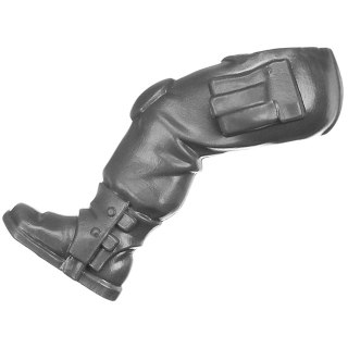 Warhammer 40k Bitz: Imperiale Armee - Cadianische Feldgeschützbatterie - Besatzung A2f - Gunner, Bein, Links