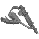 Warhammer 40k Bitz: Imperial Guard - Cadian Field Ordnance Battery - Crew B3b - Loader, Lasgun, Left