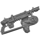 Warhammer 40k Bitz: Imperiale Armee - Cadianische Feldgeschützbatterie - Besatzung B4b - Loader, Lasergewehr, Links