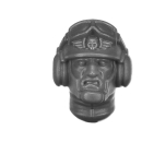 Warhammer 40k Bitz: Imperiale Armee - Cadianische Feldgeschützbatterie - Besatzung B6d - Loader, Kopf