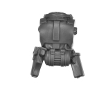 Warhammer 40k Bitz: Imperial Guard - Cadian Field Ordnance Battery - Crew C1b - Sergeant, Back