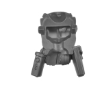 Warhammer 40k Bitz: Imperial Guard - Cadian Field Ordnance Battery - Crew C1b - Sergeant, Back
