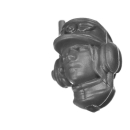 Warhammer 40k Bitz: Imperiale Armee - Cadianische Feldgeschützbatterie - Besatzung C3d - Sergeant, Kopf