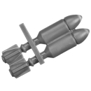 Warhammer 40k Bitz: Imperial Guard - Cadian Field Ordnance Battery - Crew D1e - Ammunition
