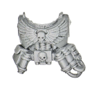 Warhammer 40k Bitz: Space Marines - Command Squad - Torso F - Front, Apothecary