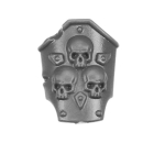 Warhammer 40K Bitz: Chaos Space Marines - Deathshroud Bodyguard - Torso C5e - Armschild, Links