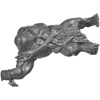 Warhammer ToW Bitz: Orcs & Goblins - Savage Orcs - Torso A1b - Körper
