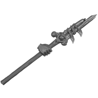 Warhammer AoS Bitz: Orruk Warclans - Savage Orruks - Weapon E1d - Spear, Right