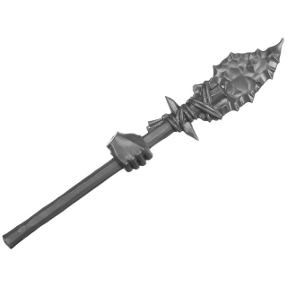 Warhammer ToW Bitz: Orcs & Goblins - Savage Orcs - Weapon E1j - Spear, Right