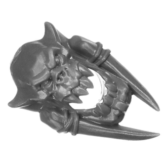 Warhammer ToW Bitz: Orcs & Goblins - Savage Orcs - Torso A4g - Kopf
