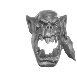 Warhammer ToW Bitz: Orcs & Goblins - Savage Orcs - Torso A4i - Kopf