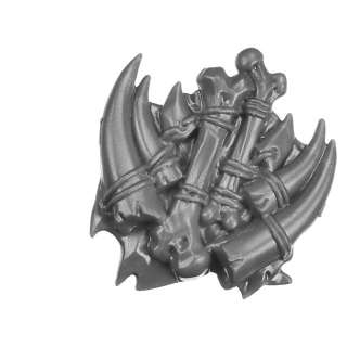 Warhammer ToW Bitz: Orcs & Goblins - Savage Orcs - Waffe F1d - Schild, Links