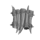 Warhammer ToW Bitz: Orcs & Goblins - Savage Orcs - Weapon F1f - Shield, Left