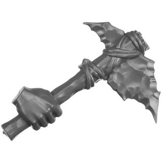 Warhammer ToW Bitz: Orcs & Goblins - Savage Orcs - Waffe G1i - Handwaffe, Rechts