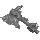 Warhammer AoS Bitz: Orruk Warclans - Savage Orruks - Weapon G1j - Hand Weapon, Right