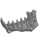 Warhammer ToW Bitz: Orcs & Goblins - Savage Orcs - Torso A4l - Kiefernknochen, Links