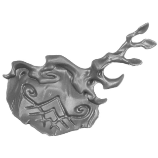 Warhammer AoS Bitz: Sylvaneth - Kurnoth Hunters - Torso A5d - Shoulder Pad, Left